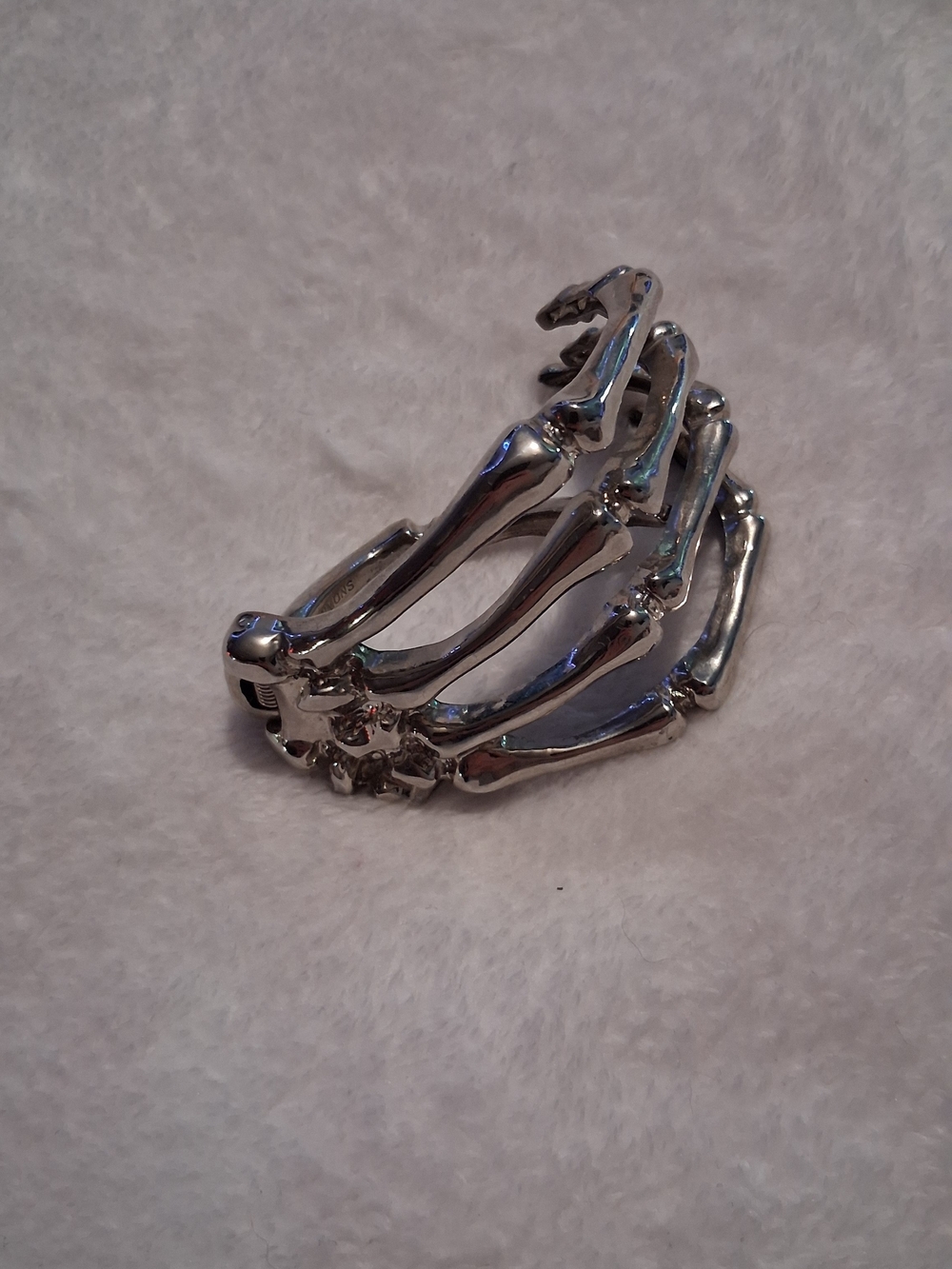 Raf Simons Silver Skeleton Braclet
